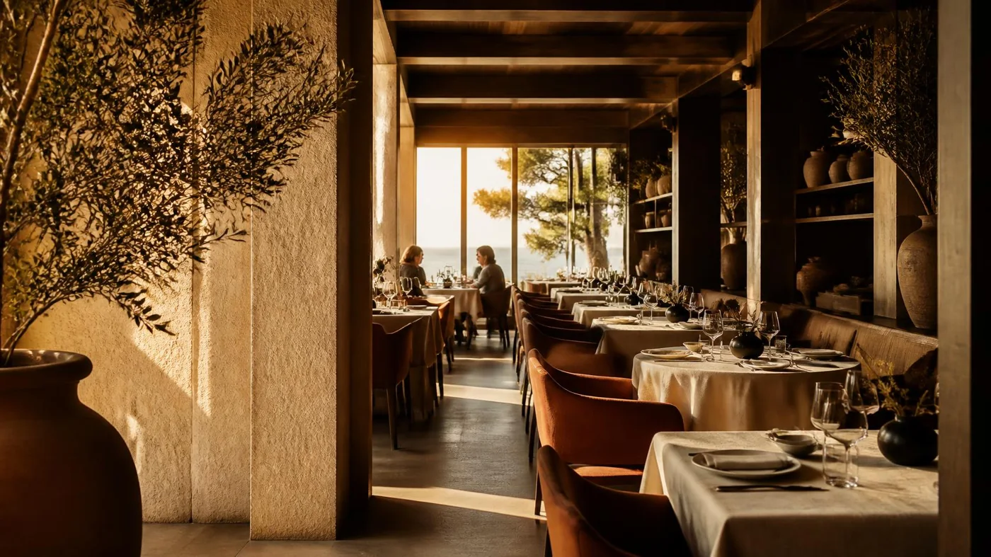 Maison Sora, concept de site pour restaurant premium